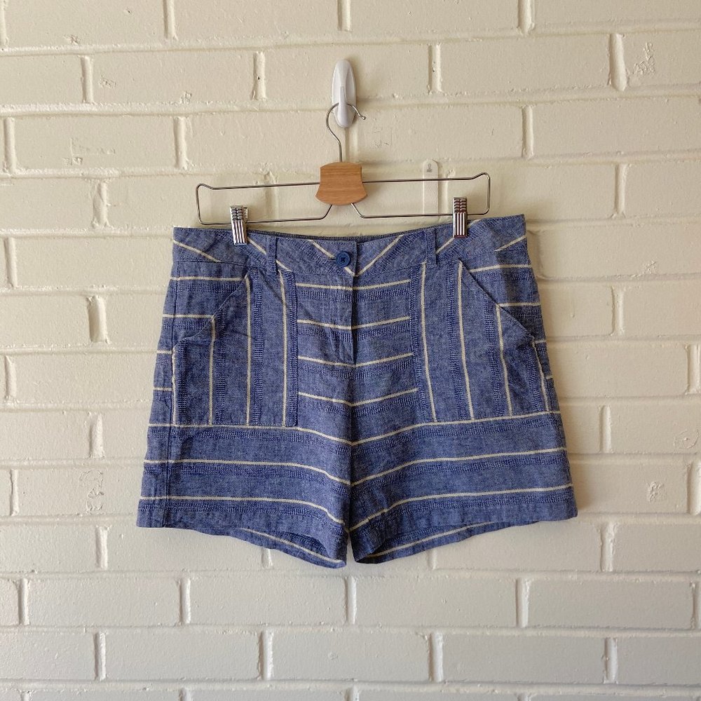 Loft Linen-Cotton 6" Shorts